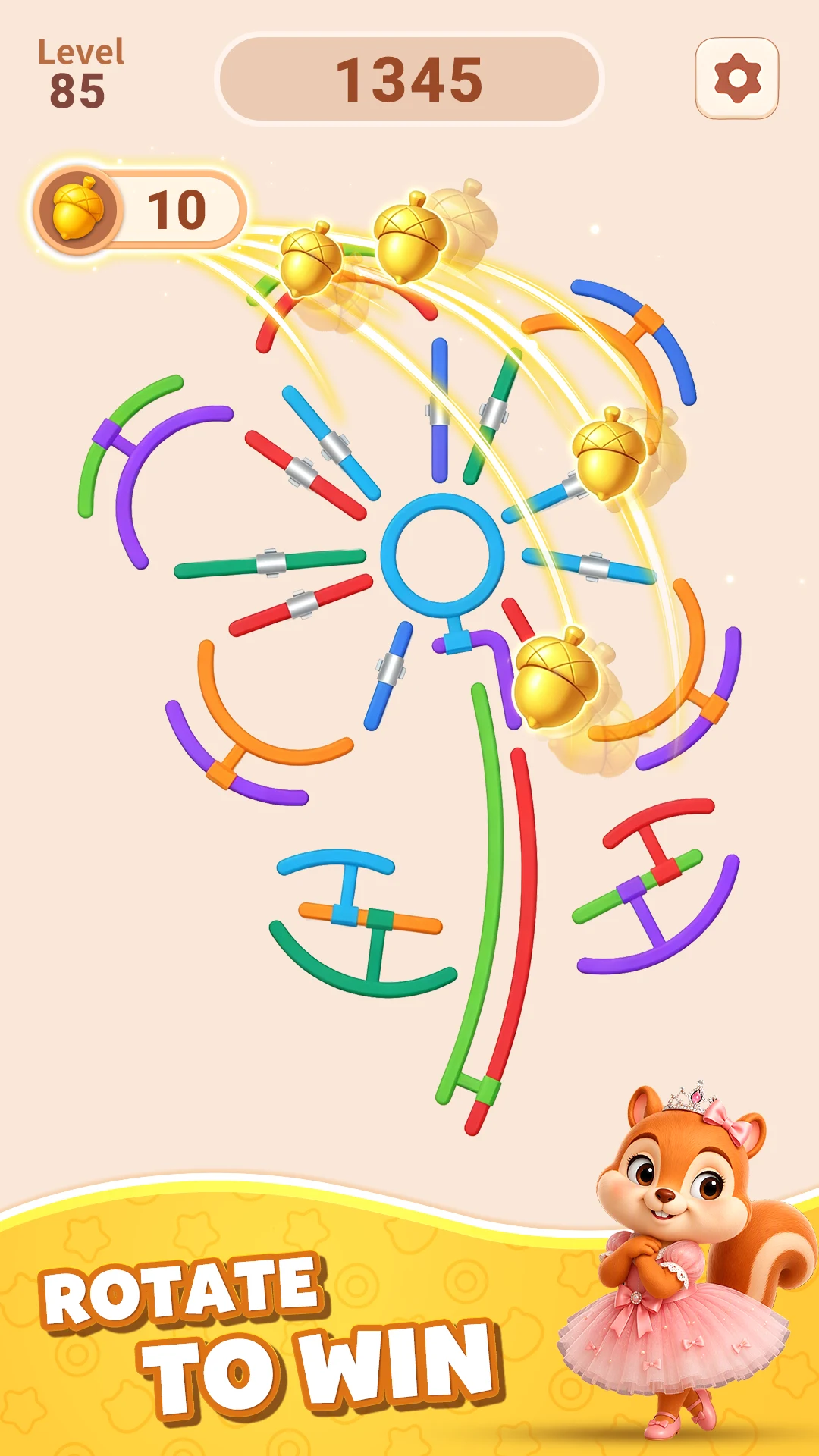 Rotate Rings screenshot